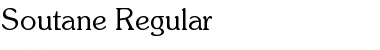 Download Soutane normal Font