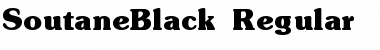Download SoutaneBlack normal Font