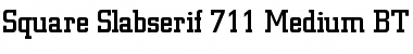 Download SquareSlab711 Lt BT Medium Font