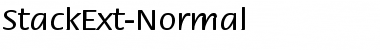 Download StackExt-Normal Regular Font