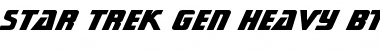 Download StarTrekGen Hv BT Font