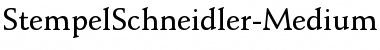 Download StempelSchneidler-Medium Regular Font