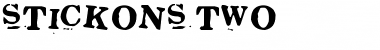 Download Stickons Two Regular Font