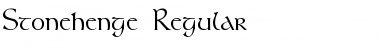 Download Stonehenge Regular Font