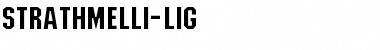 Download Strathmelli-Lig Regular Font