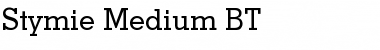 Download Stymie Medium Font