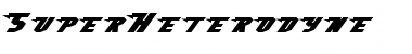 Download SuperHeterodyne Regular Font