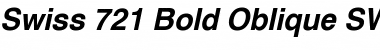 Download Swiss 721 SWA Bold Oblique Font