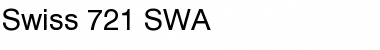 Download Swiss 721 SWA Font