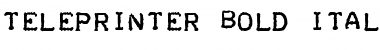 Download Teleprinter Font
