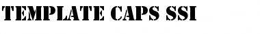 Download Template Caps SSi Regular Font