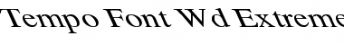 Download Tempo Font Wd Extreme Lefti Font Download Tempo Font Wd Extreme Lefti Font