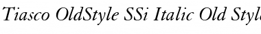 Download Tiasco OldStyle SSi Font