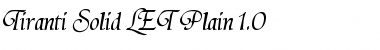 Download Tiranti Solid LET Plain Font