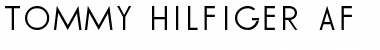 Download TOMMY HILFIGER AF Regular Font