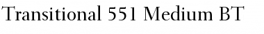 Download Transit551 Md BT Medium Font