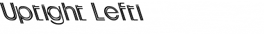 Download Uptight Lefti Font