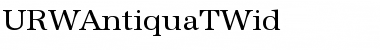 Download URWAntiquaTWid Regular Font