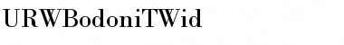 Download URWBodoniTWid Regular Font