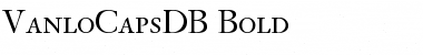 Download VanloCapsDB Bold Font