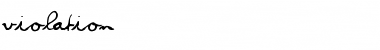 Download Violation Font