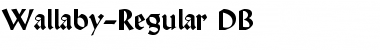 Download Wallaby DB Regular Font