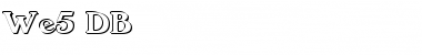 Download We5 DB Font