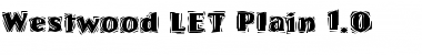 Download Westwood LET Font