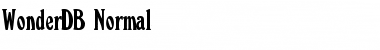 Download WonderDB Font