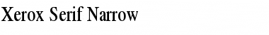 Download Xerox Serif Narrow Regular Font