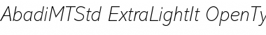 Download Abadi MT Std Font