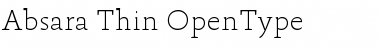 Download Absara Thin Font Download Absara Thin Font