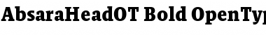 Download AbsaraHeadOT Font