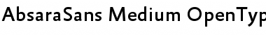 Download AbsaraSans-Medium Font Download AbsaraSans-Medium Font