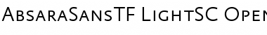 Download AbsaraSansTF-LightSC Font Download AbsaraSansTF-LightSC Font