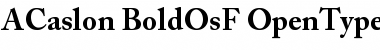Download Adobe Caslon Bold Oldstyle Figures Font