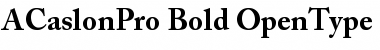 Download Adobe Caslon Pro Bold Font