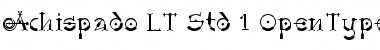 Achispado LT Std Font