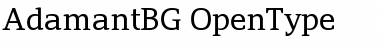 Download Adamant BG Font