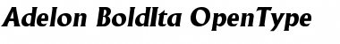 Download Adelon-BoldIta Font