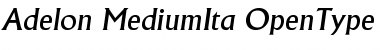 Download Adelon-MediumIta Font Download Adelon-MediumIta Font