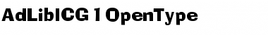 Download AdLibICG Font Download AdLibICG Font