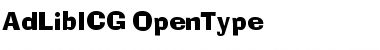 Download AdLibICG Font