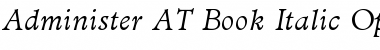 Download Administer AT Book Font Download Administer AT Book Font