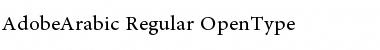 Download Adobe Arabic Font