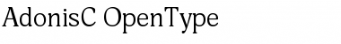 Download AdonisC Font