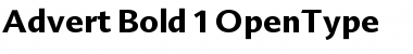 Download Advert-Bold Font Download Advert-Bold Font