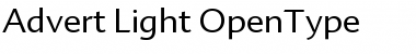 Download Advert Light Font Download Advert Light Font