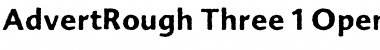 Download AdvertRough Font