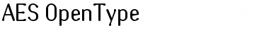 Download AES Font